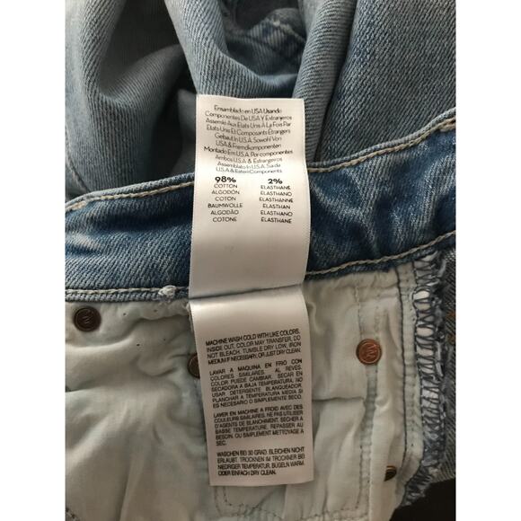 Mother The Tomcat The Confession Button-Fly Distressed Jeans - Size 24 - Picture 14 of 14